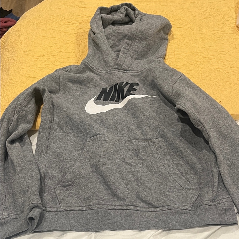 Nike Gray Fleece Hoodie